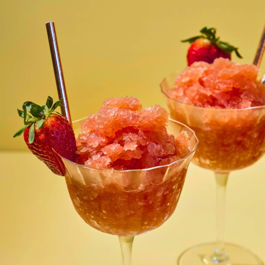 Tippl Frostie - Strawberry, Tarragon & Prosecco Granita