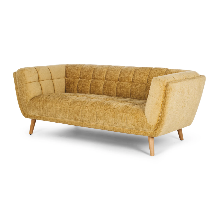 Titahi 3 Seat Sofa -Dijon Yellow