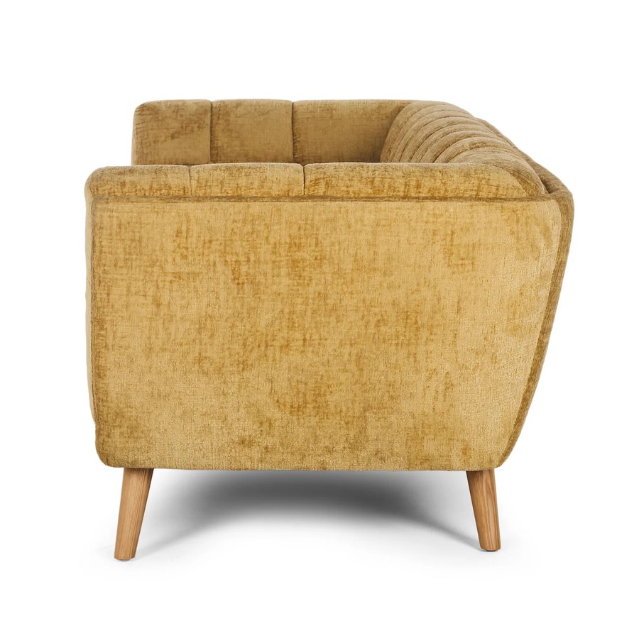 Titahi 3 Seat Sofa -Dijon Yellow