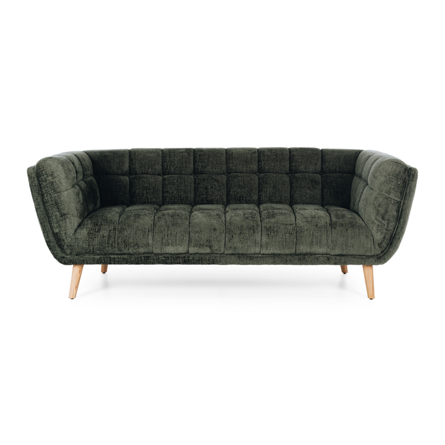 Titahi 3 Seat Sofa - Fern Green