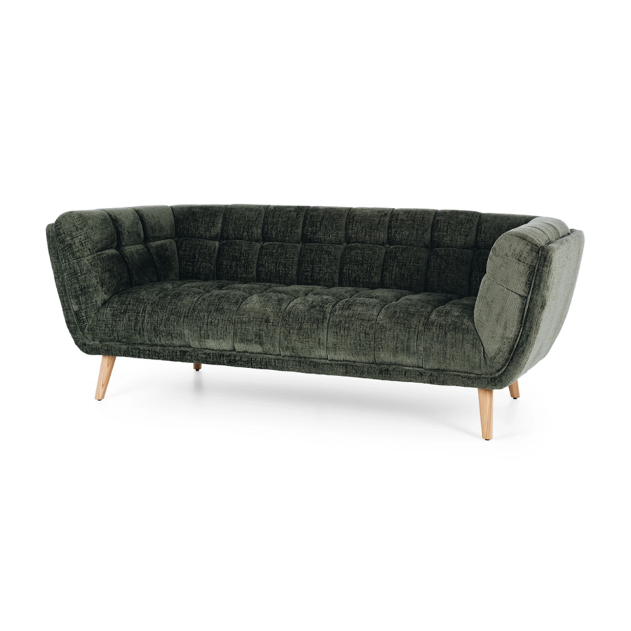 Titahi 3 Seat Sofa - Fern Green