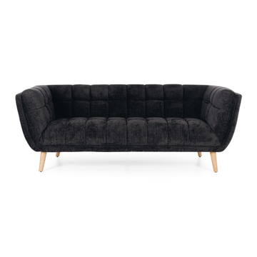 Titahi 3 Seat Sofa - Panther Black