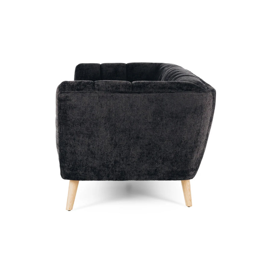 Titahi 3 Seat Sofa - Panther Black