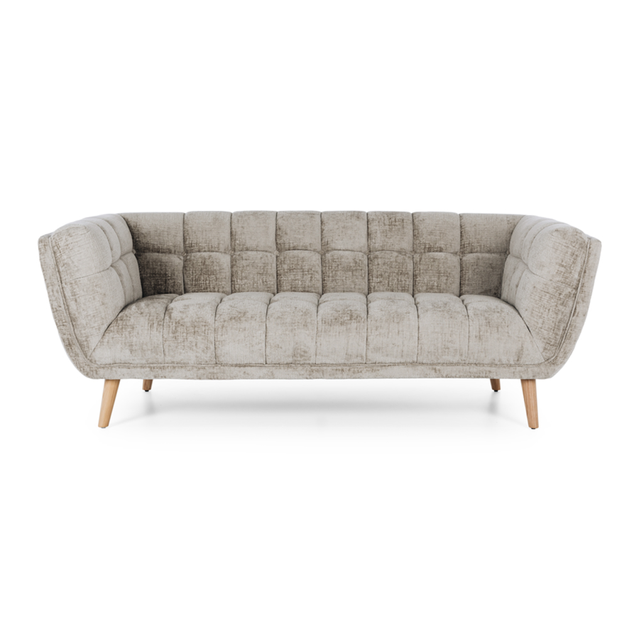 Titahi 3 Seat Sofa - Pearl Grey