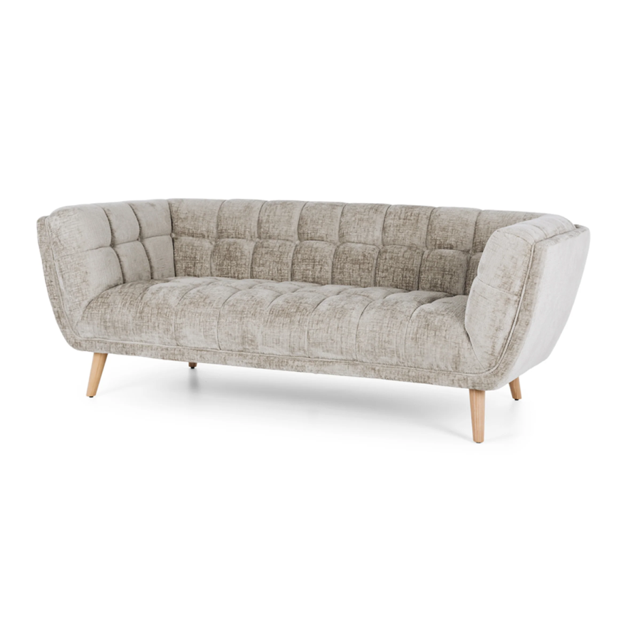 Titahi 3 Seat Sofa - Pearl Grey