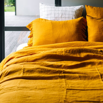 Toetoe 100% Flax Linen Bedding | Sustainable | The Axe | Wellington