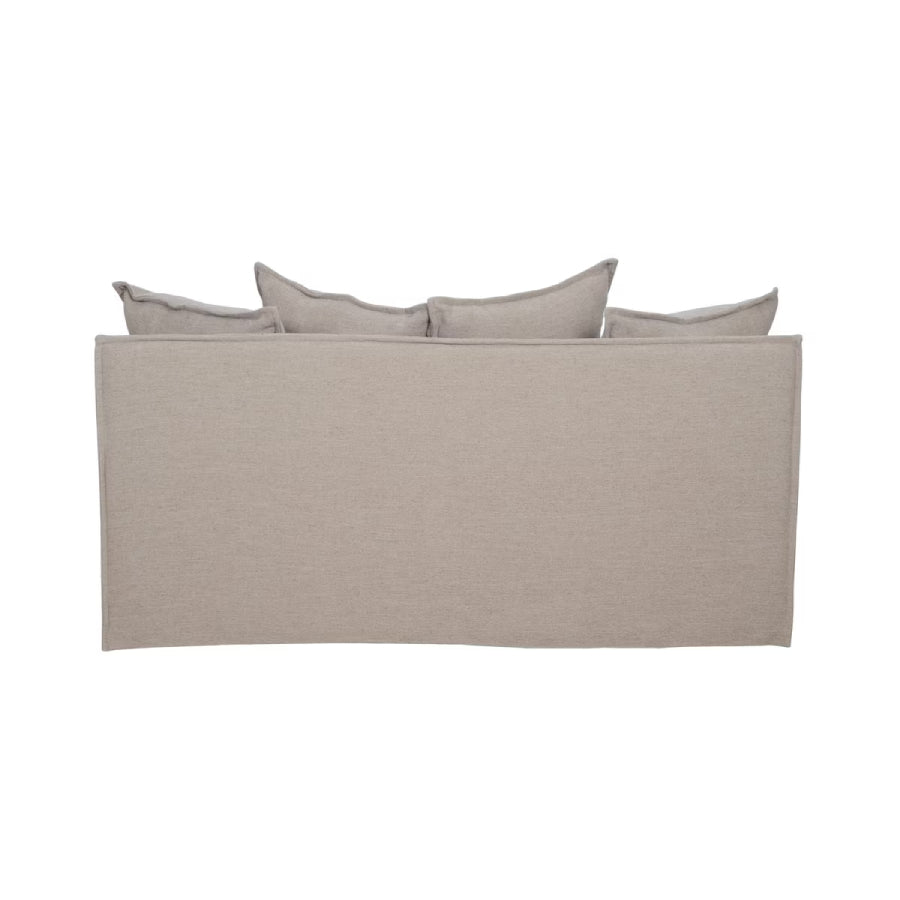 Waihi 2 Seat Slipcover Sofa - Hazelnut