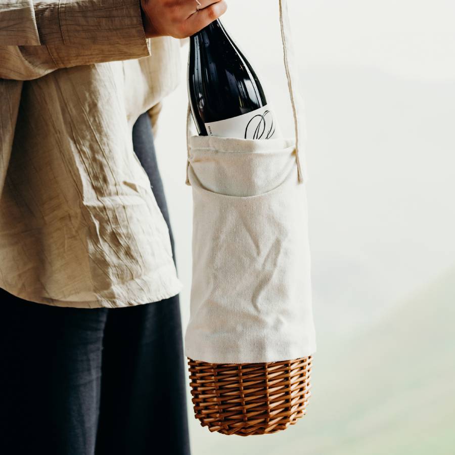 Wicker Wine Carrier