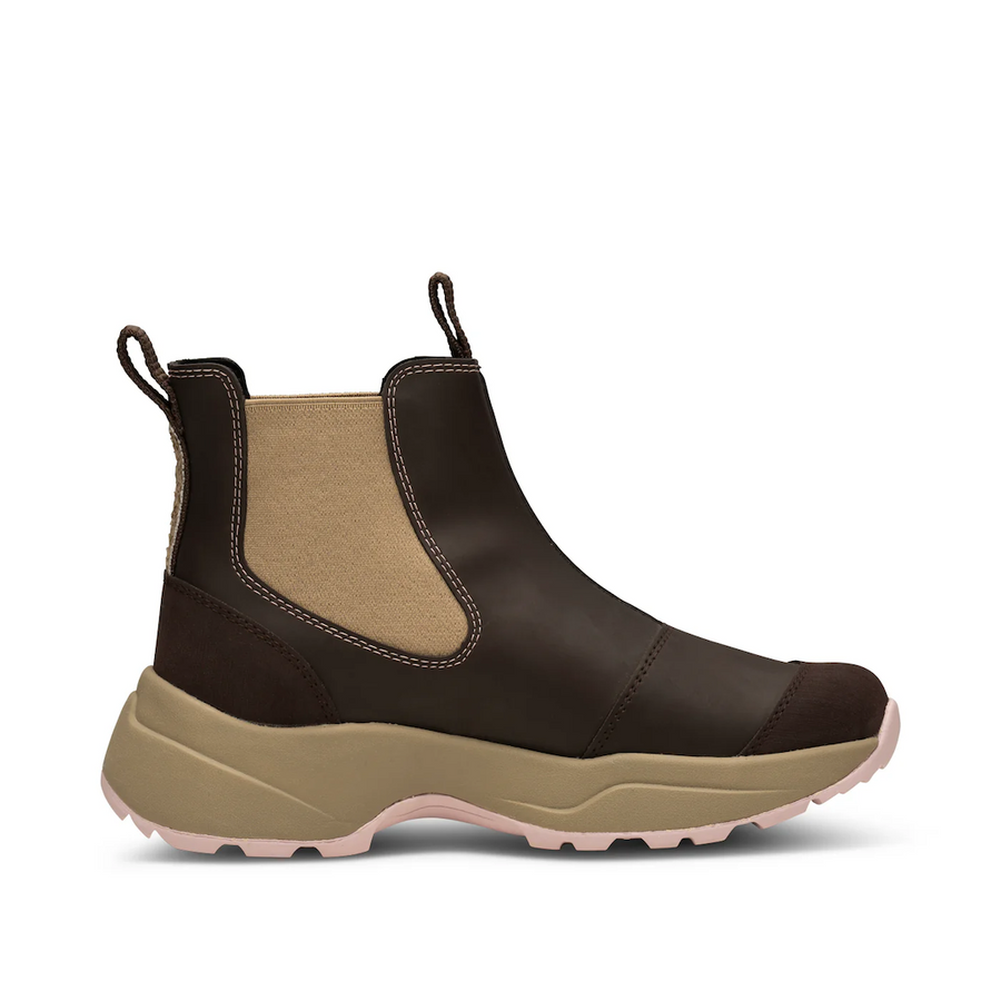 Siri Waterproof Boots - Chocolate/Light Lilac