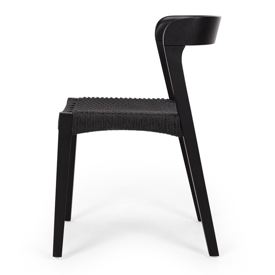 Ohope Dining Chair - Black