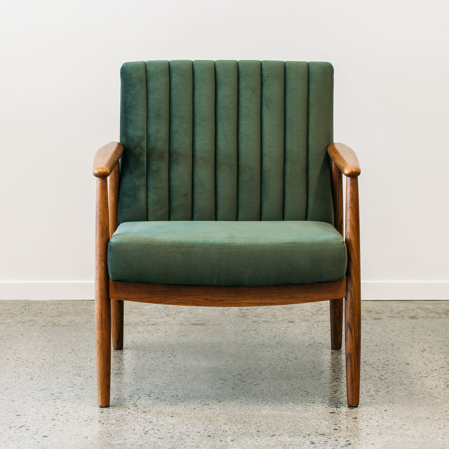 Rapaki Armchair - Forest Green